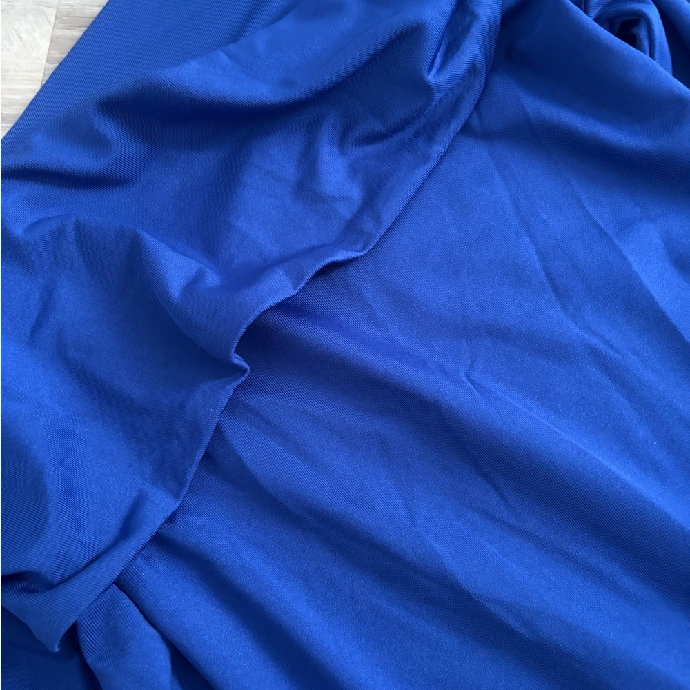 Zara Royal Blue Off-Shoulder Bodysuit - Picture 4 of 4